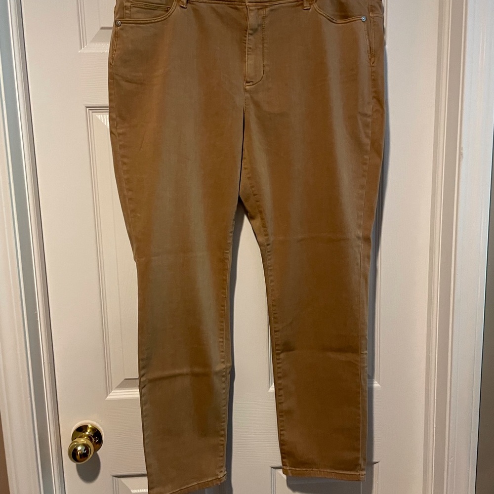 J. Jill Authentic Fit Slim Ankle Denim.  New with Tags.  Size 18